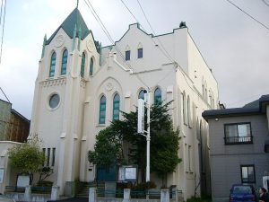 English-Japanese service church at Sendai